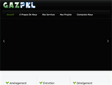 Tablet Screenshot of gazpel.com